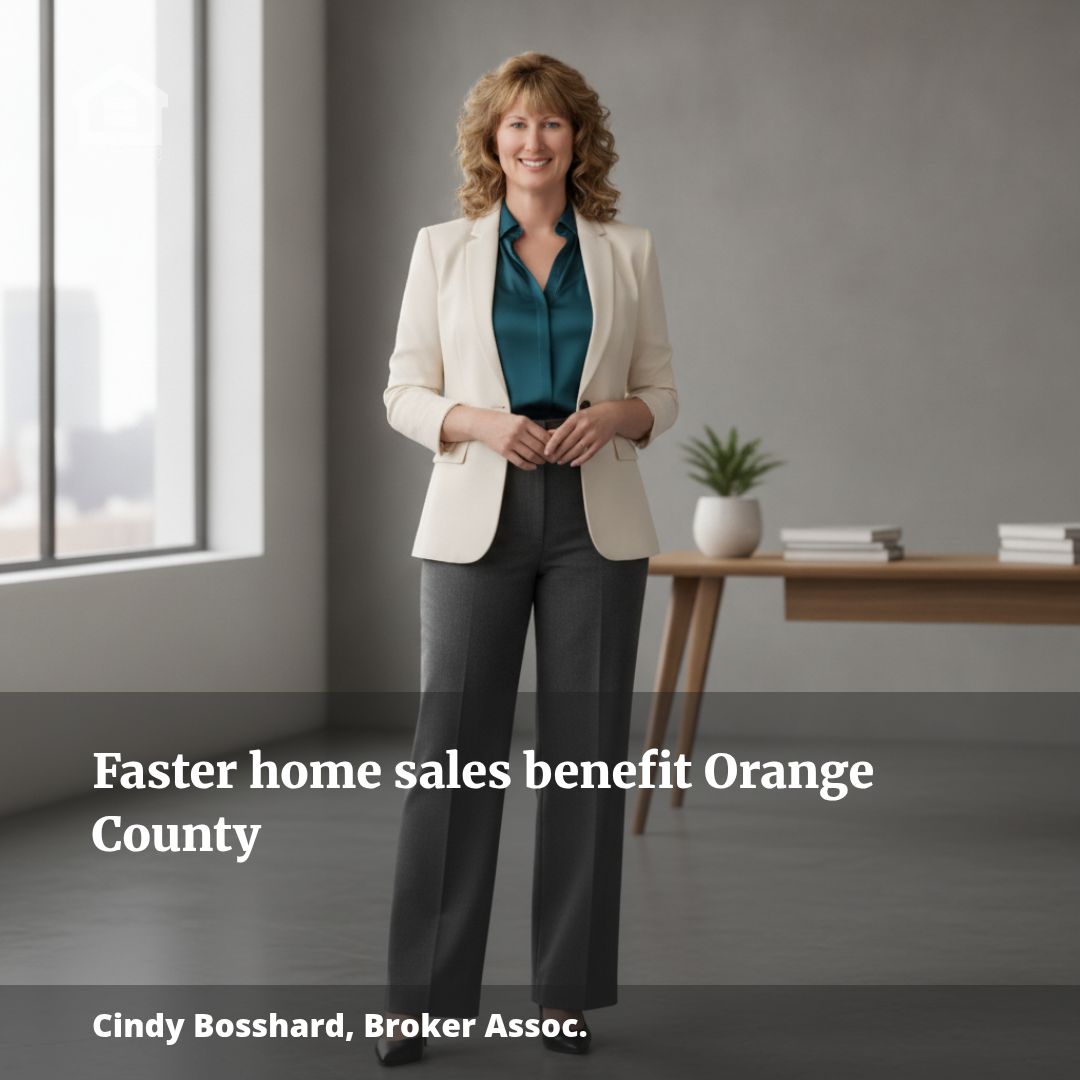 Homes Moving Faster: Sellers Benefit in Orange County